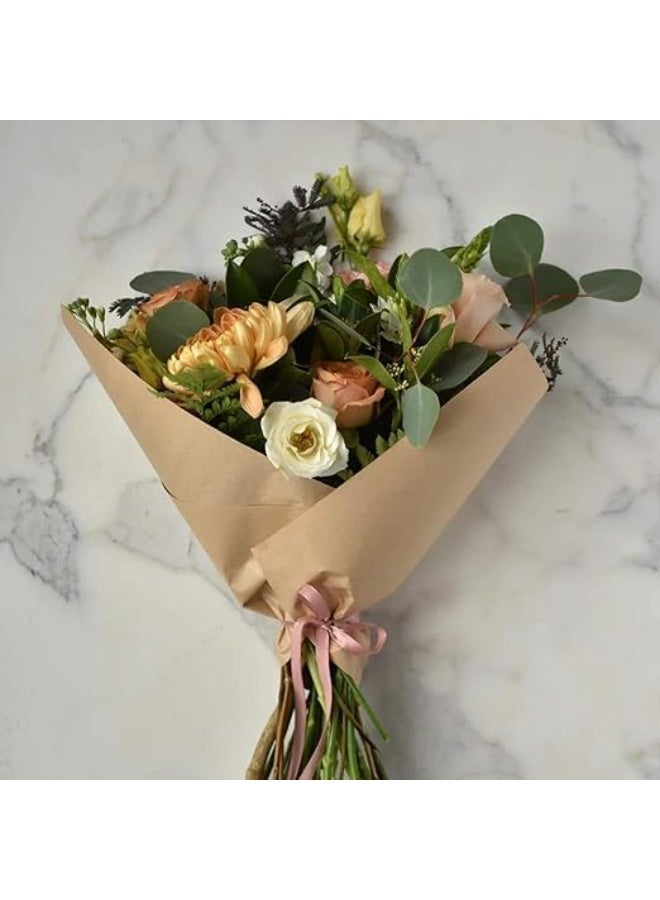 [4 Sheets] Brown Kraft Paper Sheets 55 × 70 cm – Gift Wrapping, Shipping & Packing Paper for Arts and Crafts - Image 5